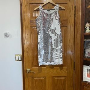 Sequin Shift Dress by Vince Camuto